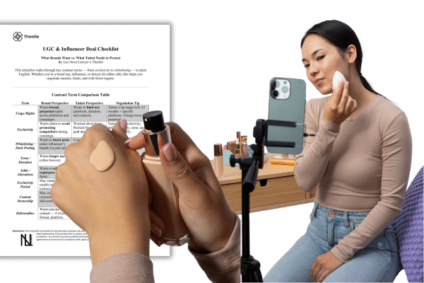 UGC & Influencer Deals signed every day