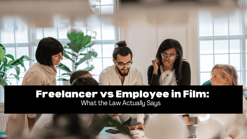 film crew freelancer or employee classification