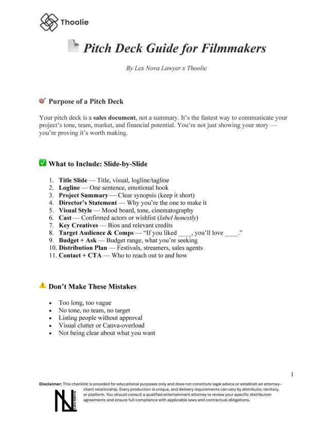 Pitch Deck Essentials