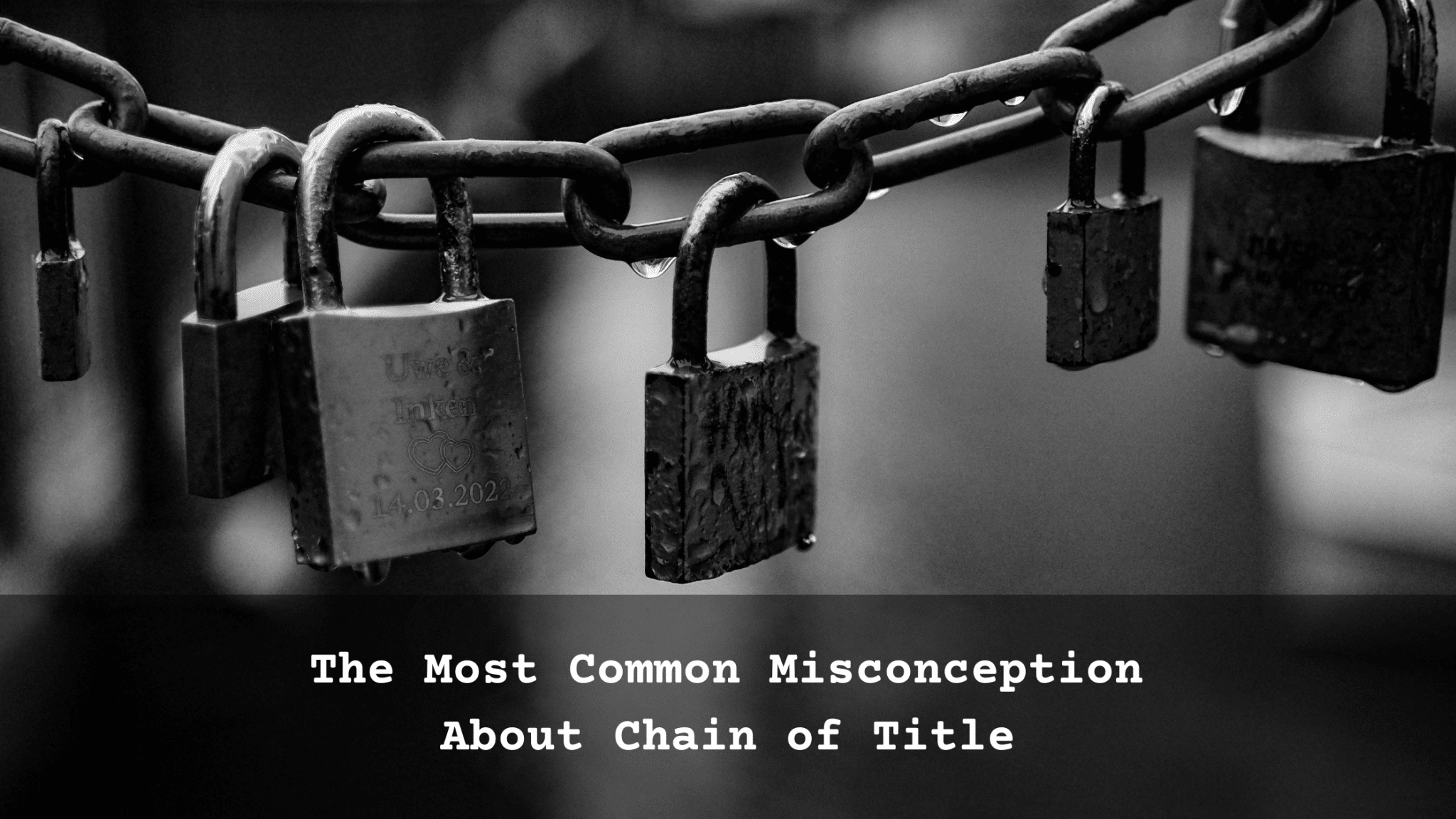 What is chain of title?