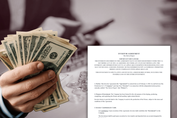 Investor Agreement Enhanced Indie Filmmakers